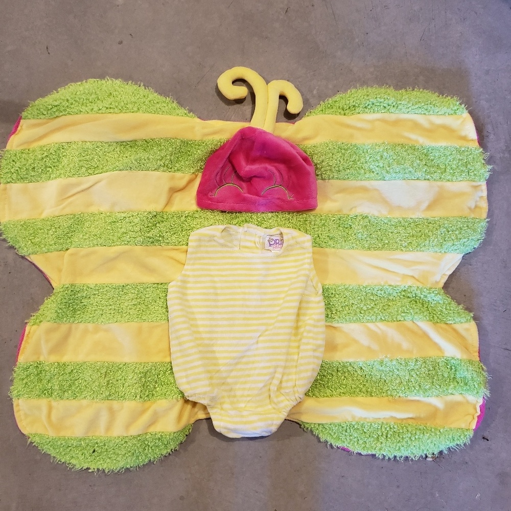 0 to 3 month butterfly caterpillar costume